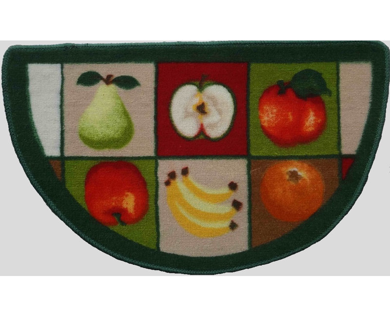 Daniels Bath Half Moon Fruit Kitchen Mat & Reviews Wayfair